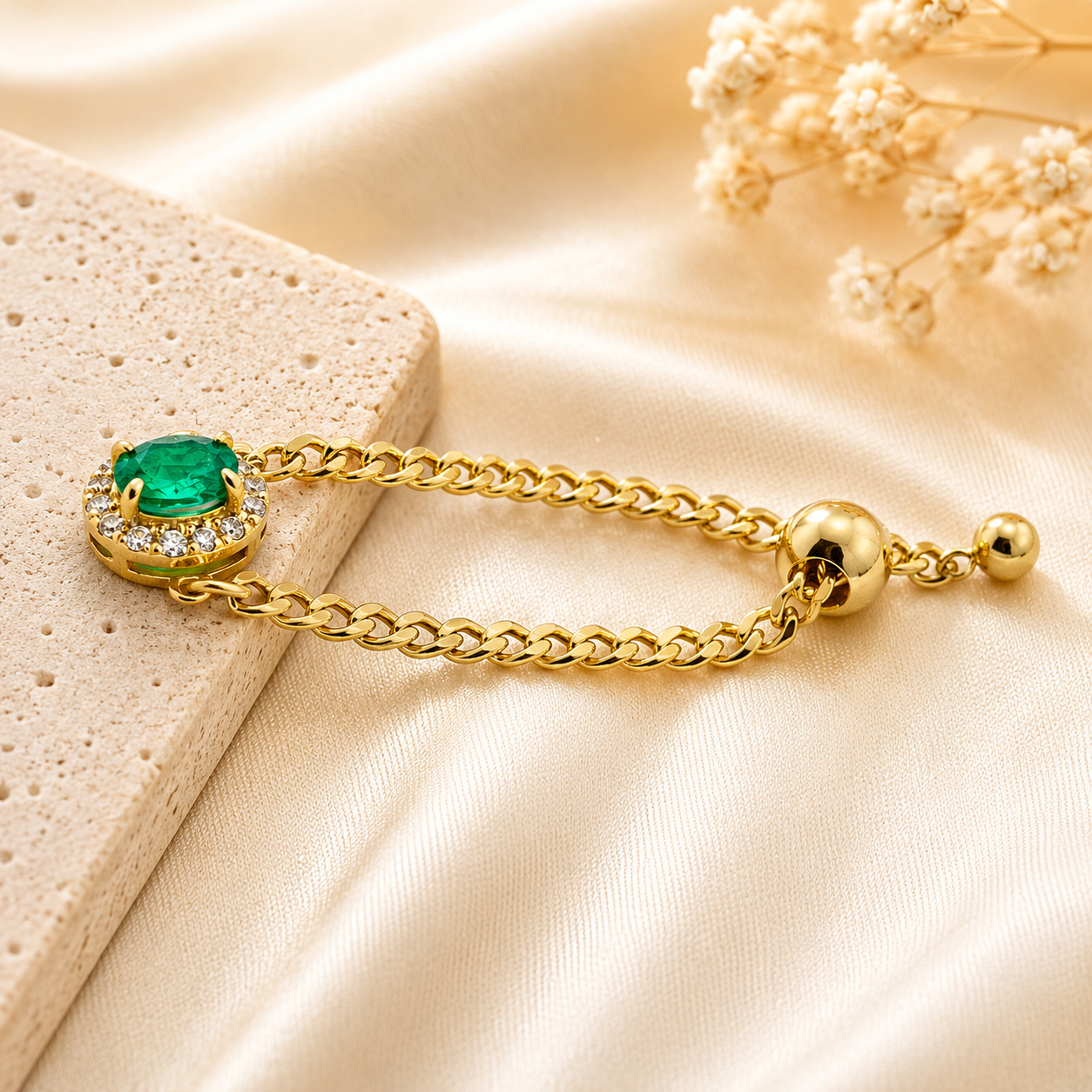 Jadeite Diamond Bracelet